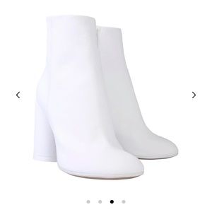 MM6 Maison Margiela Block Heel Boots